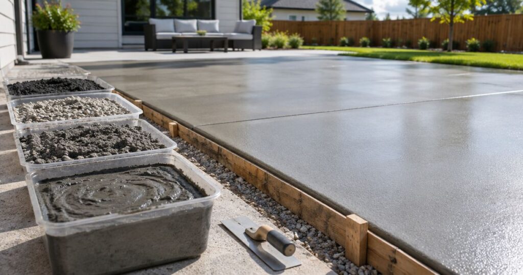 Best concrete mix types for driveways and patios 2026